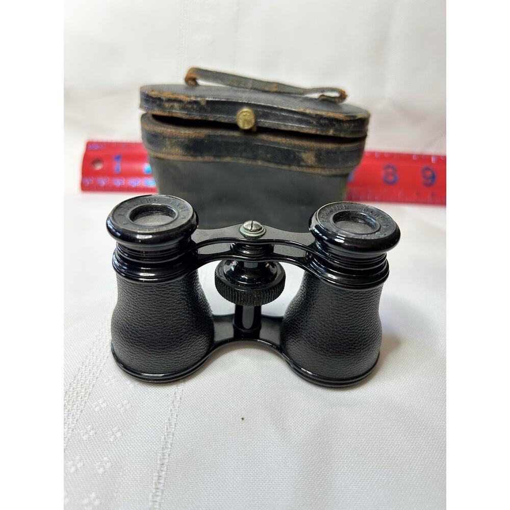 Antique Lemaire Fabt Paris Opera Glasses with Case - French Binoculars c. 1880's - Picture 9 of 16